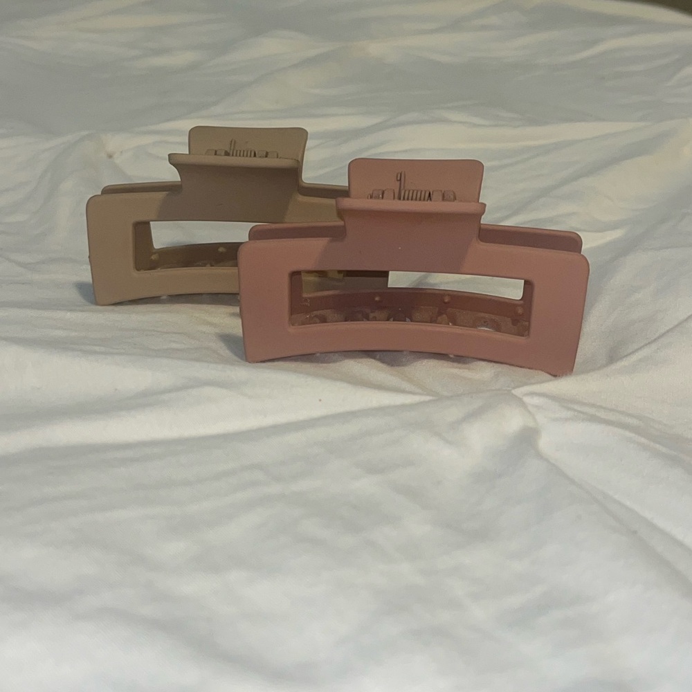 Thick Hair Rectangular Claw Clips - 2 PC - Picture 2 of 10